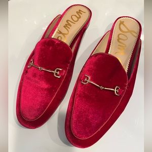 Linnie Mule in Raspberry - Sam Edelman - only worn once!